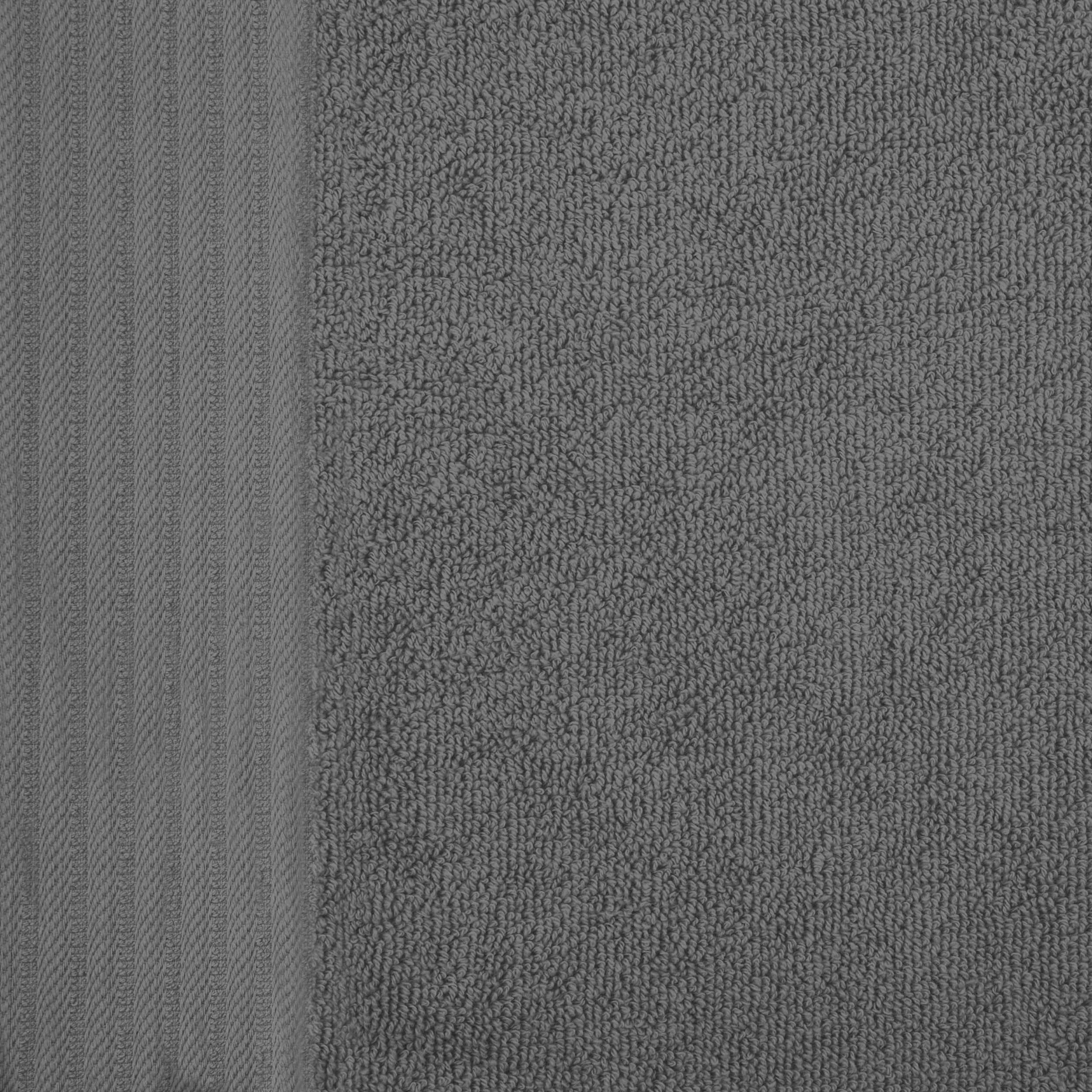 Turkish Cotton Jacquard Herringbone and Solid 8 Piece Towel Set