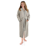 Turkish Cotton Terry Kimono Embroidered Super-Soft Unisex Bathrobe