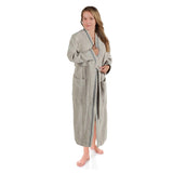 Turkish Cotton Terry Kimono Embroidered Super-Soft Unisex Bathrobe