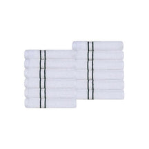 Turkish Cotton Ultra Plush Absorbent Solid 12-Piece Face Towel Set