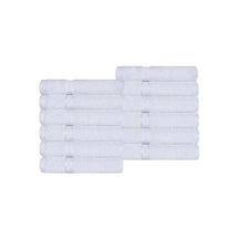 Turkish Cotton Ultra Plush Absorbent Solid 12-Piece Face Towel Set