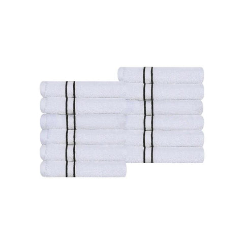 Ultra Plush Turkish Cotton Face Towels – 12 Piece