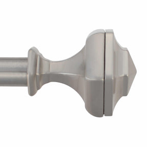 Tuscan Adjustable Curtain Rod in Brushed Nickel