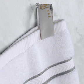 Ultra Plush Turkish Cotton Absorbent Solid 2 Piece Bath Sheet Set