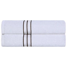 Ultra Plush Turkish Cotton Absorbent Solid 2 Piece Bath Sheet Set
