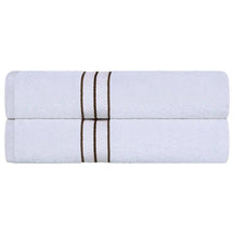 Ultra Plush Turkish Cotton Absorbent Solid 2 Piece Bath Sheet Set