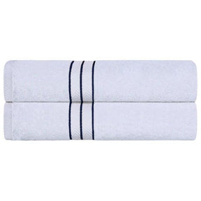 Ultra Plush Turkish Cotton Absorbent Solid 2 Piece Bath Sheet Set
