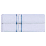 Ultra Plush Turkish Cotton Absorbent Solid 2 Piece Bath Sheet Set