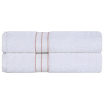 Ultra Plush Turkish Cotton Absorbent Solid 2 Piece Bath Sheet Set