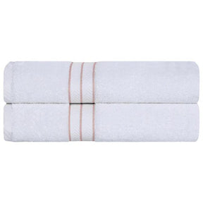 Ultra Plush Turkish Cotton Absorbent Solid 2 Piece Bath Sheet Set