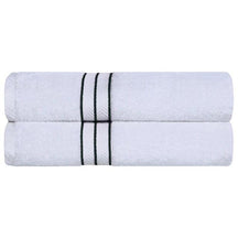Ultra Plush Turkish Cotton Absorbent Solid 2 Piece Bath Sheet Set
