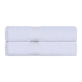 Ultra Plush Turkish Cotton Absorbent Solid 2 Piece Bath Sheet Set