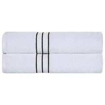 Ultra Plush Turkish Cotton Absorbent Solid 2 Piece Bath Sheet Set