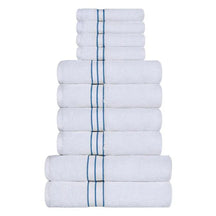 Ultra-Plush Turkish Cotton Absorbent Solid Assorted 10 Piece Towel Set