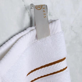 Ultra-Plush Turkish Cotton Absorbent Solid Assorted 10 Piece Towel Set