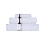 Ultra-Plush Turkish Cotton Absorbent Solid Assorted 3 Piece Towel Set