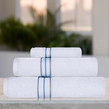 Ultra-Plush Turkish Cotton Absorbent Solid Assorted 3 Piece Towel Set