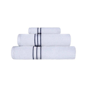 Ultra-Plush Turkish Cotton Absorbent Solid Assorted 3 Piece Towel Set