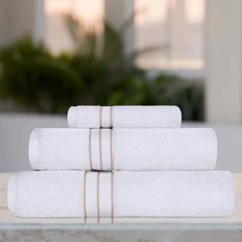 Hotel Turkish Cotton Solid Towel Set 3 Piece