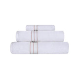 Ultra-Plush Turkish Cotton Absorbent Solid Assorted 3 Piece Towel Set
