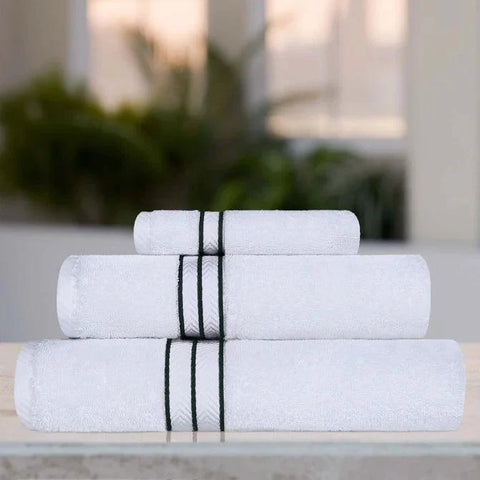 Hotel Turkish Cotton Solid Towel Set 3 Piece
