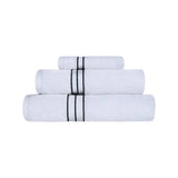 Ultra-Plush Turkish Cotton Absorbent Solid Assorted 3 Piece Towel Set