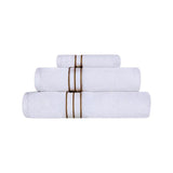 Ultra-Plush Turkish Cotton Absorbent Solid Assorted 3 Piece Towel Set
