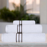 Ultra-Plush Turkish Cotton Absorbent Solid Assorted 3 Piece Towel Set