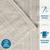 Ultra-Soft Cotton Absorbent Quick-Drying 12 Piece Assorted Towel Set