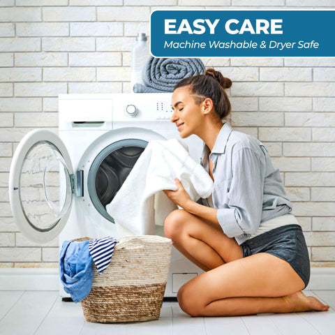 Ultra-Soft Cotton Absorbent Quick-Drying 12 Piece Assorted Towel Set