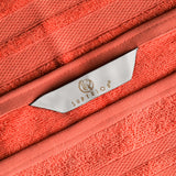 Ultra-Soft Cotton Absorbent Quick-Drying 12 Piece Assorted Towel Set