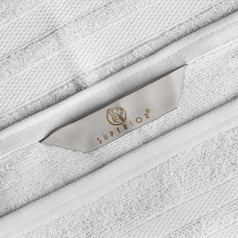 Ultra-Soft Cotton Absorbent Quick-Drying 12 Piece Assorted Towel Set