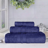 Ultra-Soft Cotton Absorbent Quick-Drying 3 Piece Towel Set