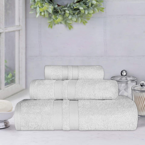 Ultra-Soft Cotton Absorbent Quick-Drying 3 Piece Towel Set