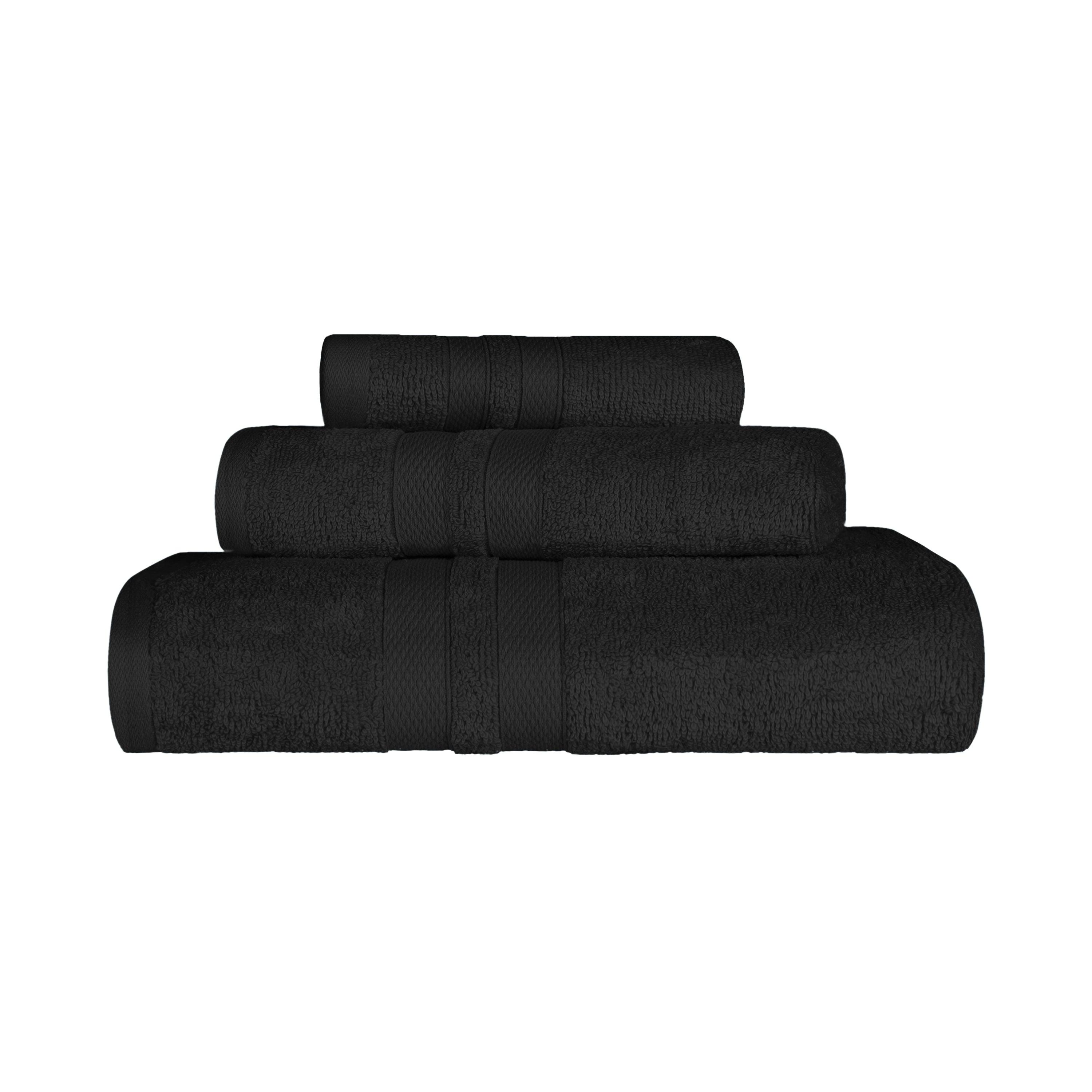 Ultra-Soft Cotton Absorbent Quick-Drying 3 Piece Towel Set