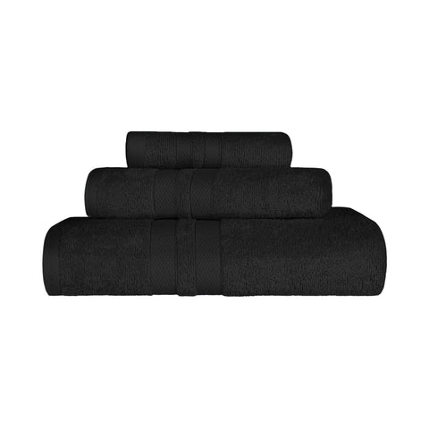 Ultra-Soft Cotton Absorbent Quick-Drying 3 Piece Towel Set