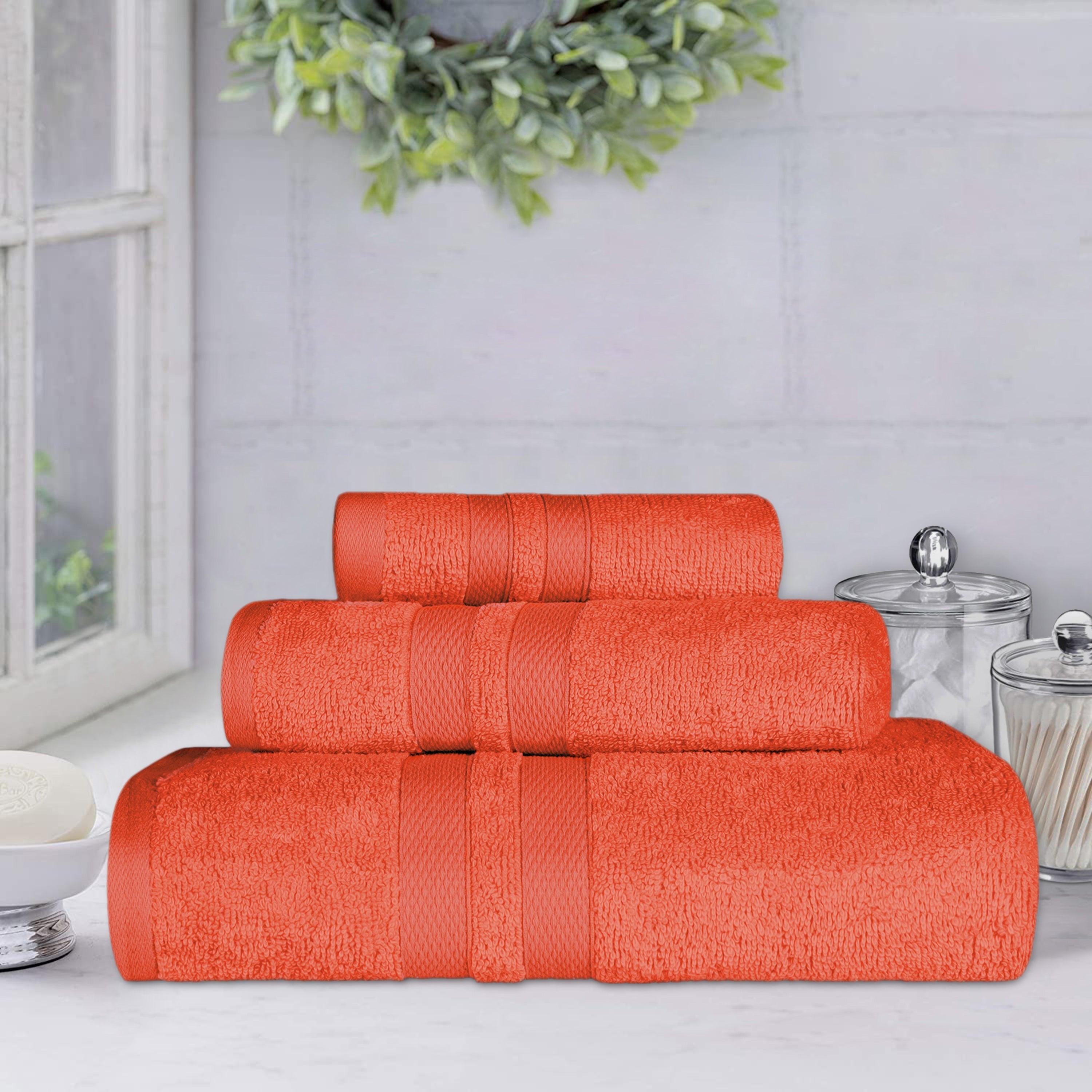 Ultra-Soft Cotton Absorbent Quick-Drying 3 Piece Towel Set