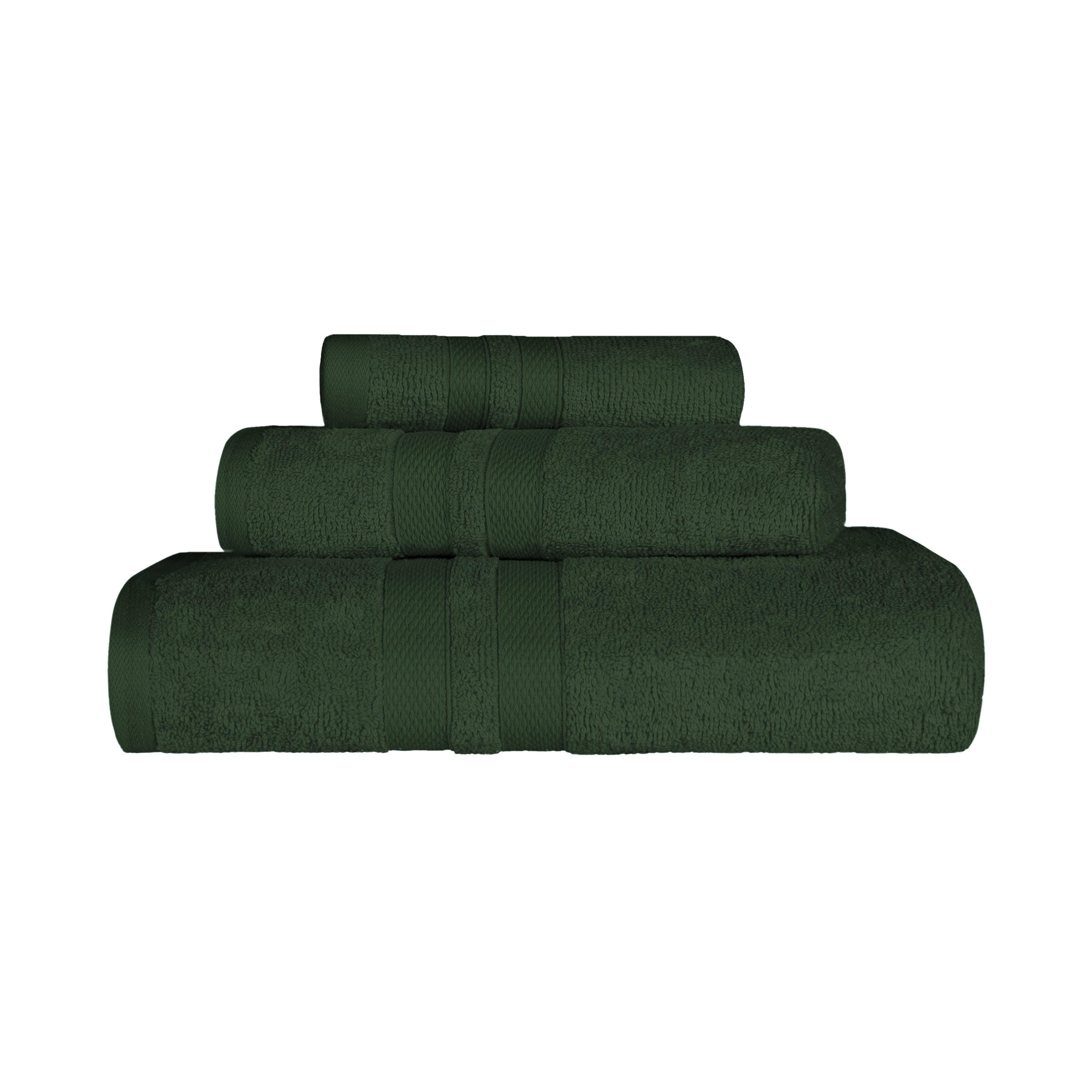 Ultra-Soft Cotton Absorbent Quick-Drying 3 Piece Towel Set