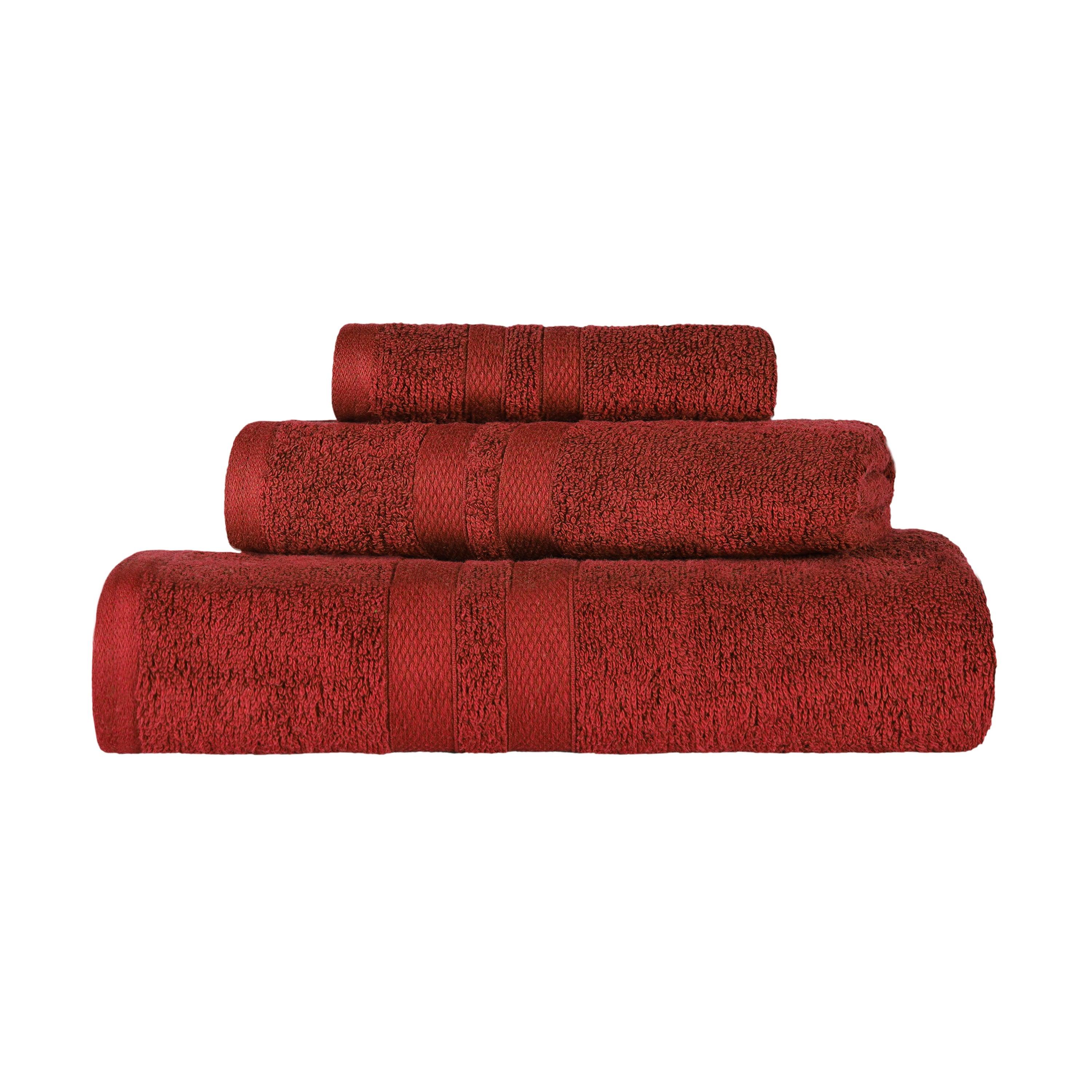 Ultra-Soft Cotton Absorbent Quick-Drying 3 Piece Towel Set