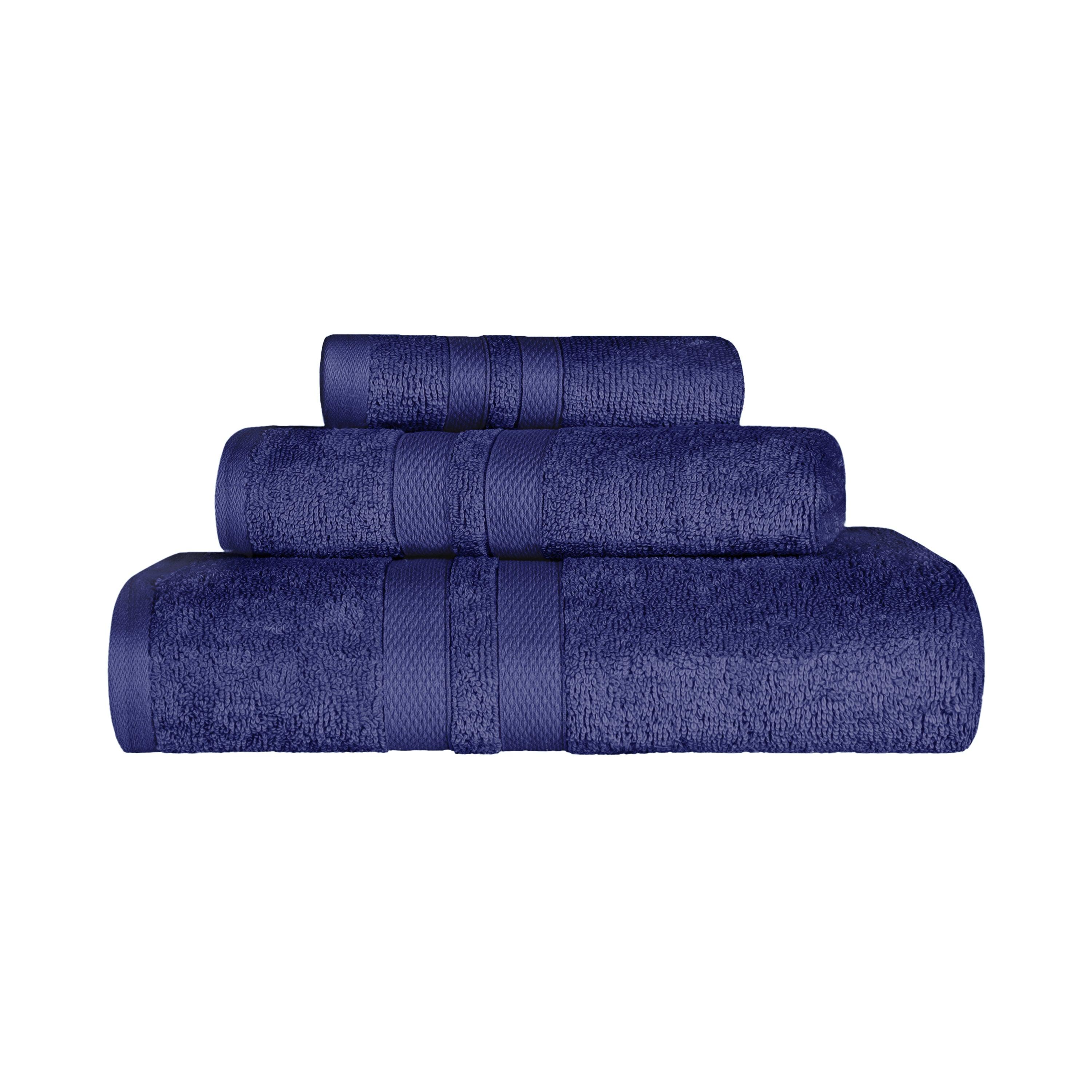 Ultra-Soft Cotton Absorbent Quick-Drying 3 Piece Towel Set