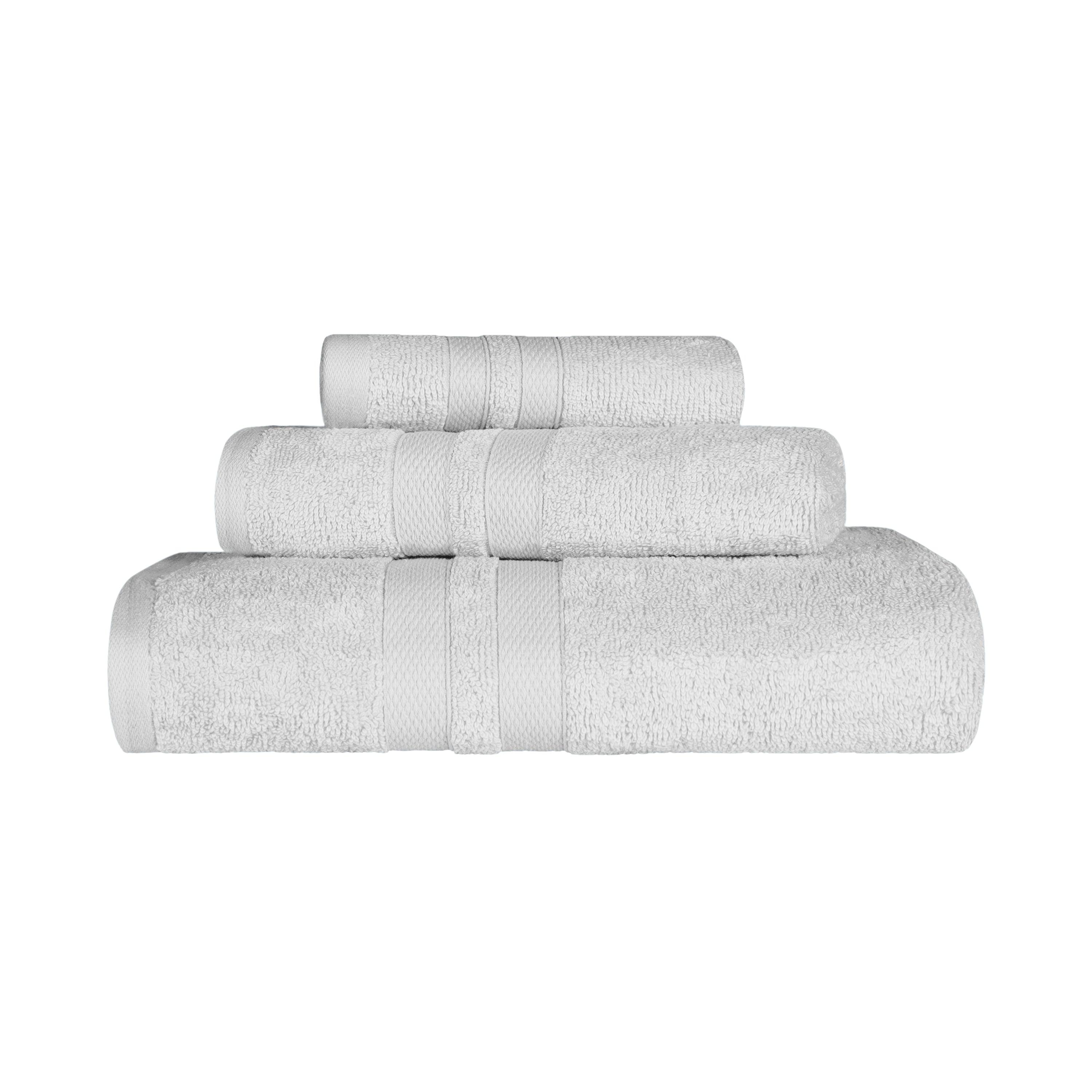 Ultra-Soft Cotton Absorbent Quick-Drying 3 Piece Towel Set