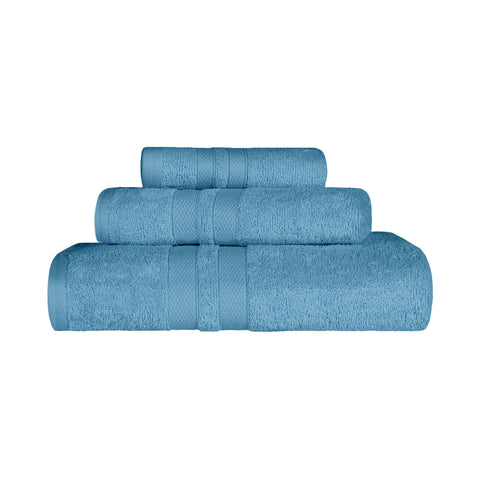 Ultra-Soft Cotton Absorbent Quick-Drying 3 Piece Towel Set