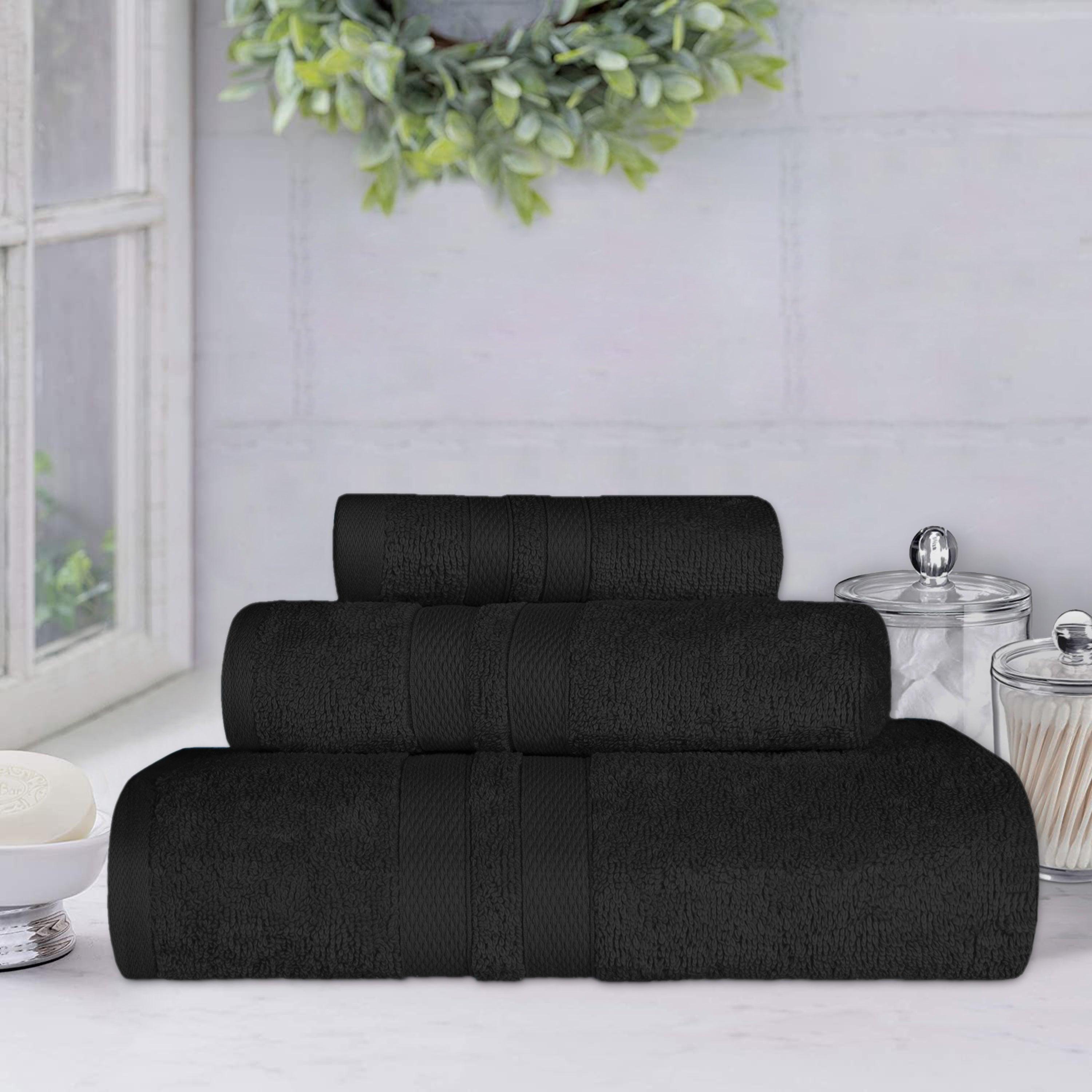 Ultra-Soft Cotton Absorbent Quick-Drying 3 Piece Towel Set