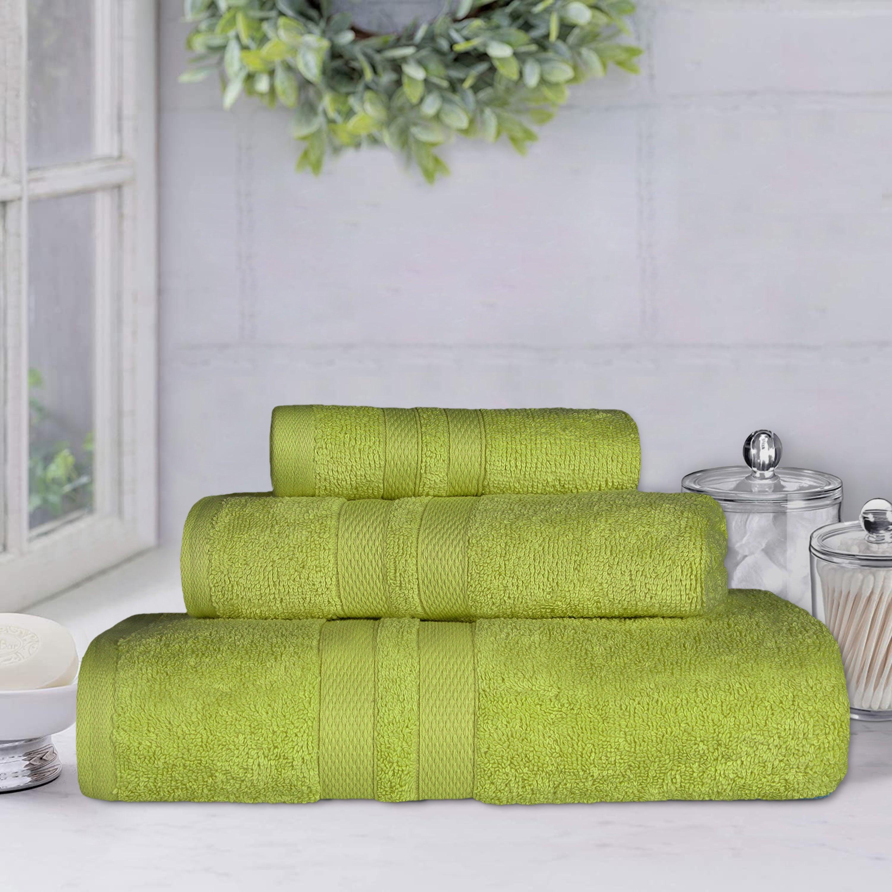 Ultra-Soft Cotton Absorbent Quick-Drying 3 Piece Towel Set
