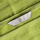 Ultra-Soft Cotton Absorbent Quick-Drying Solid 8 Piece Towel Set