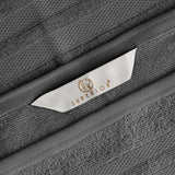 Ultra-Soft Cotton Absorbent Quick-Drying Solid 8 Piece Towel Set