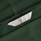 Ultra-Soft Cotton Absorbent Quick-Drying Solid 8 Piece Towel Set