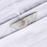 Ultra-Soft Cotton Absorbent Quick-Drying Solid 8 Piece Towel Set