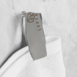 Ultra-Soft Cotton Absorbent Quick-Drying Solid Bath Sheet Set of 2