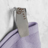 Ultra-Soft Cotton Absorbent Quick-Drying Solid Bath Sheet Set of 2